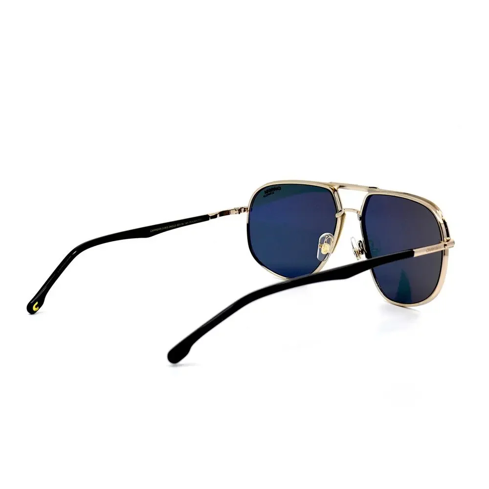 NEW CARRERA 1051318/S 2M2 BLACK GOLD GREY POLARIZED AUTHENTIC SUNGLASSES - Picture 8 of 12